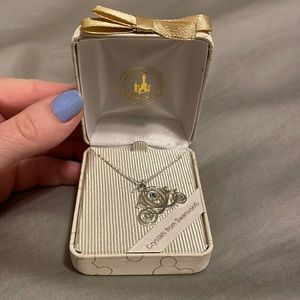 DISNEY PARKS Authentic Cinderella Carriage Necklace